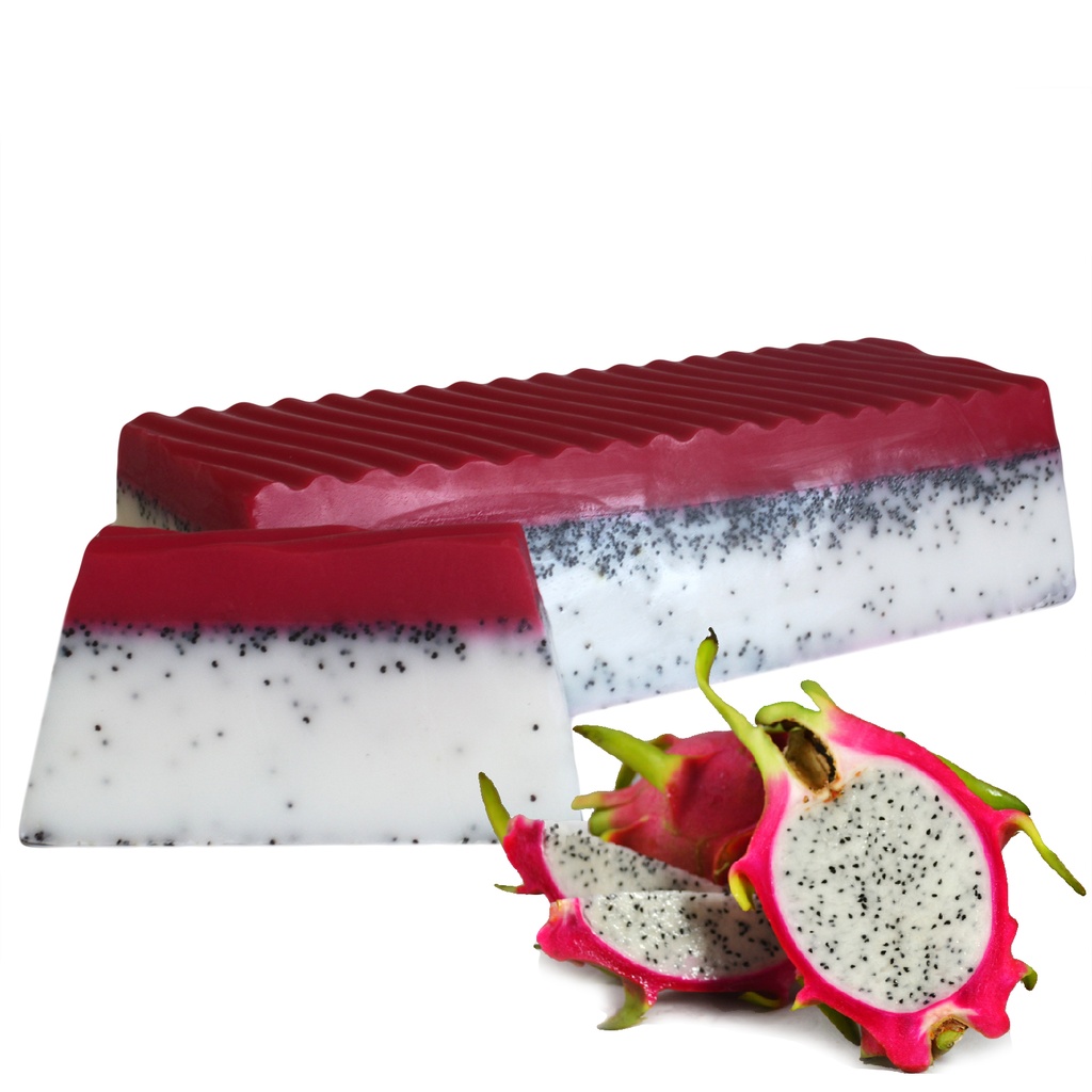 Savon Tropical Paradise exfoliant Fruit du dragon - mauvaise découpe