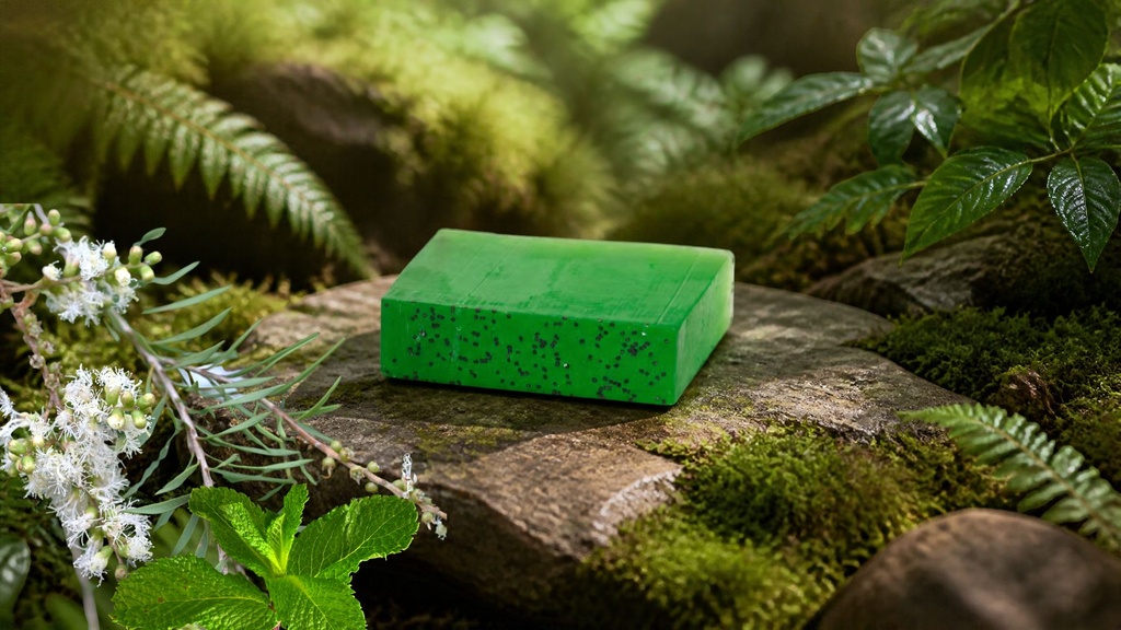 Savon arbre à thé et menthe fraîche