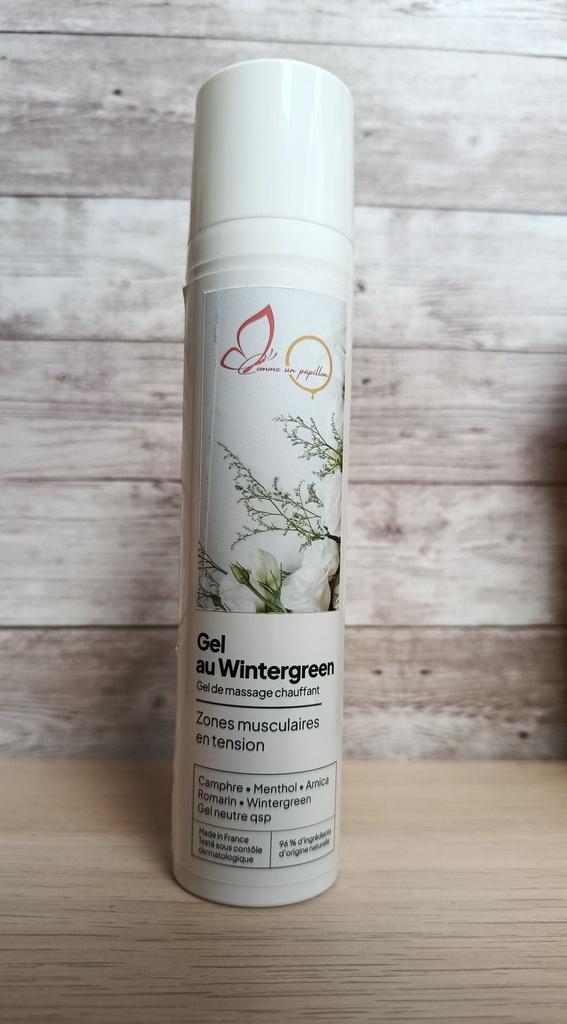 Gel de massage au Wintergreen